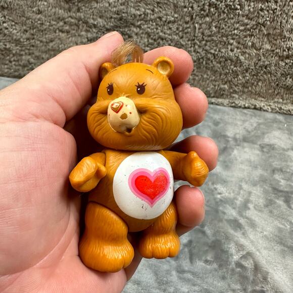 Kenner Care Bears Tenderheart Posable Vintage 1983 Original Action Figure - Picture 2 of 7